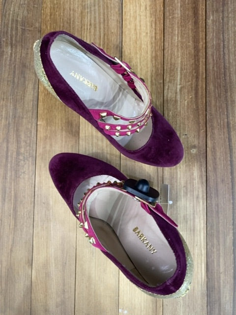 Taco Alto Fino SARKANY Bordeaux Talle 38