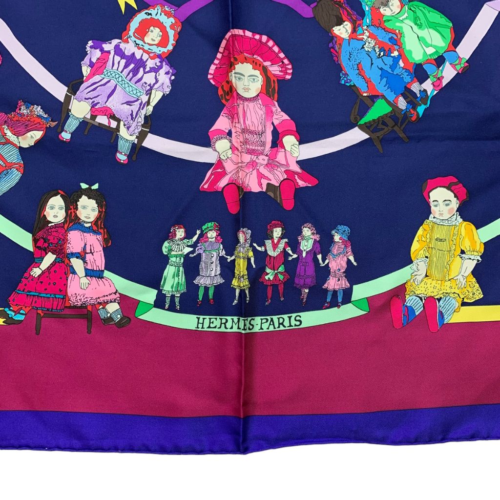 Pañuelo HERMES Color Multicolor Medida 89cm X 89cm