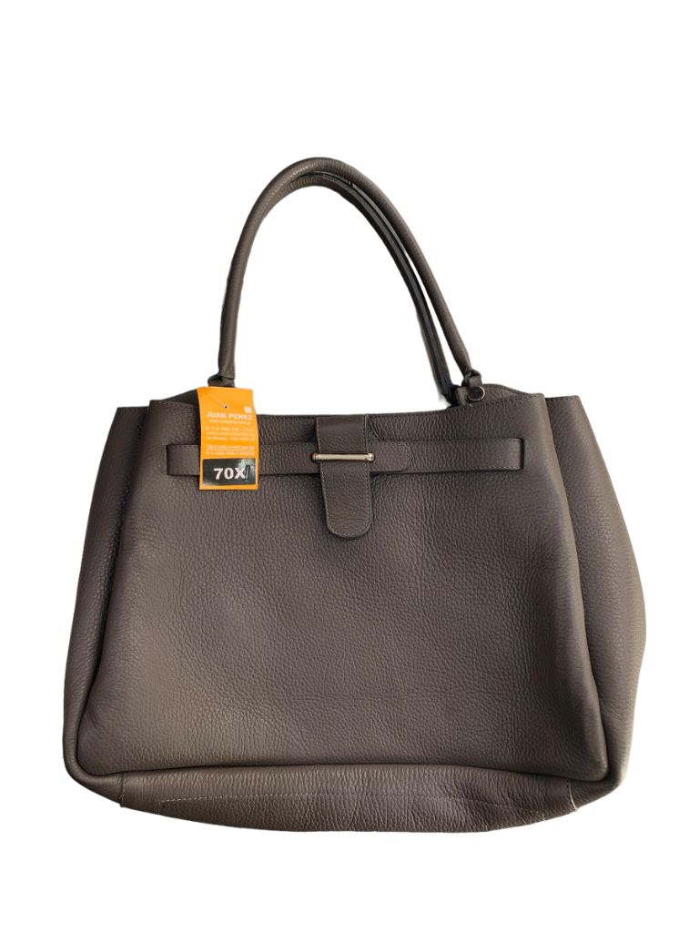 Cartera Sin Marca Gris Medida 35Cm X 15Cm X 12Cm