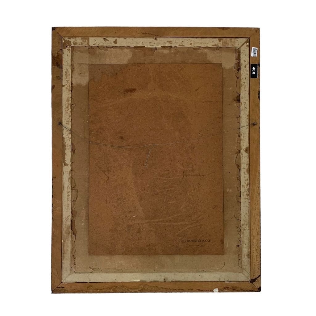 Arte Sin Vidrio M. CACCHIONE Multicolor Marco 70cm X 55cm Obra 59cm X 44cm