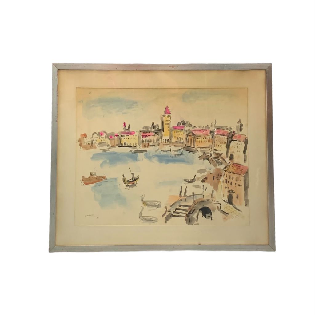 Venecia URRUTI Marco 60,5cm X 72,5cm Obra 44,5cm X 56cm