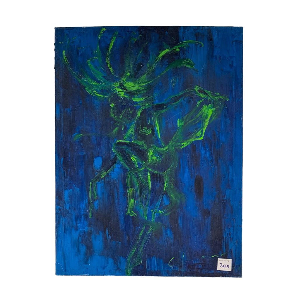 Arte Sin Vidrio Sin Marca Figurativo Medida 60Cm X 80Cm