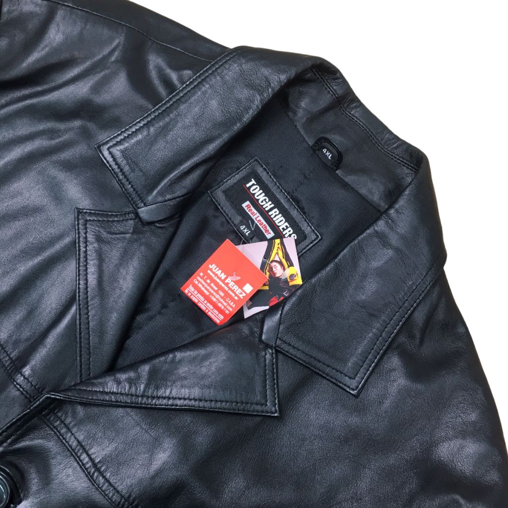 Saco TOUGH RIDERS Negro Talle XXL