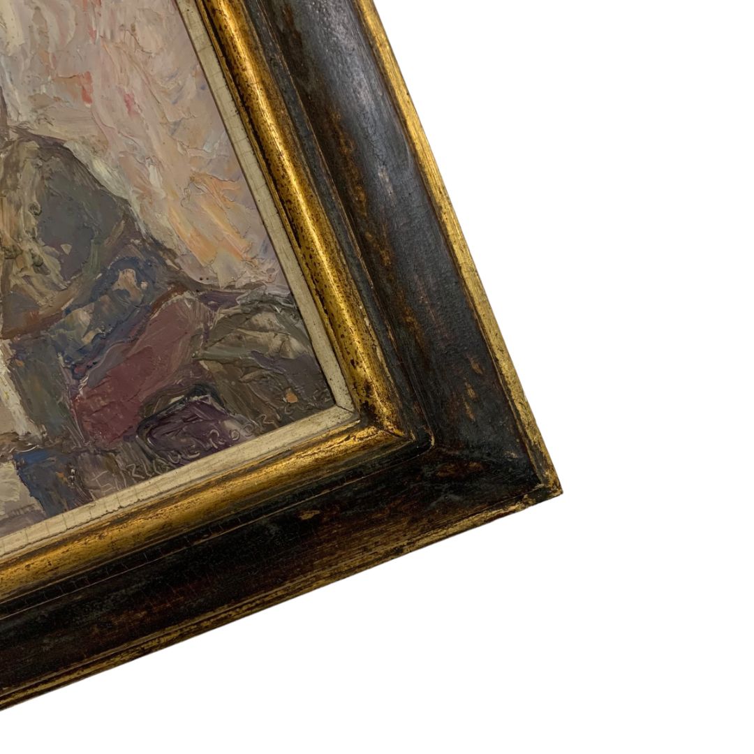 Arte Sin Vidrio ANONIMO Marco 46cm x 37cm Obra 35cm X 26,5cm