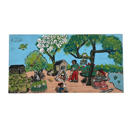 Arte Sin Vidrio WICHIS Medida 45cm  X 23.5cm