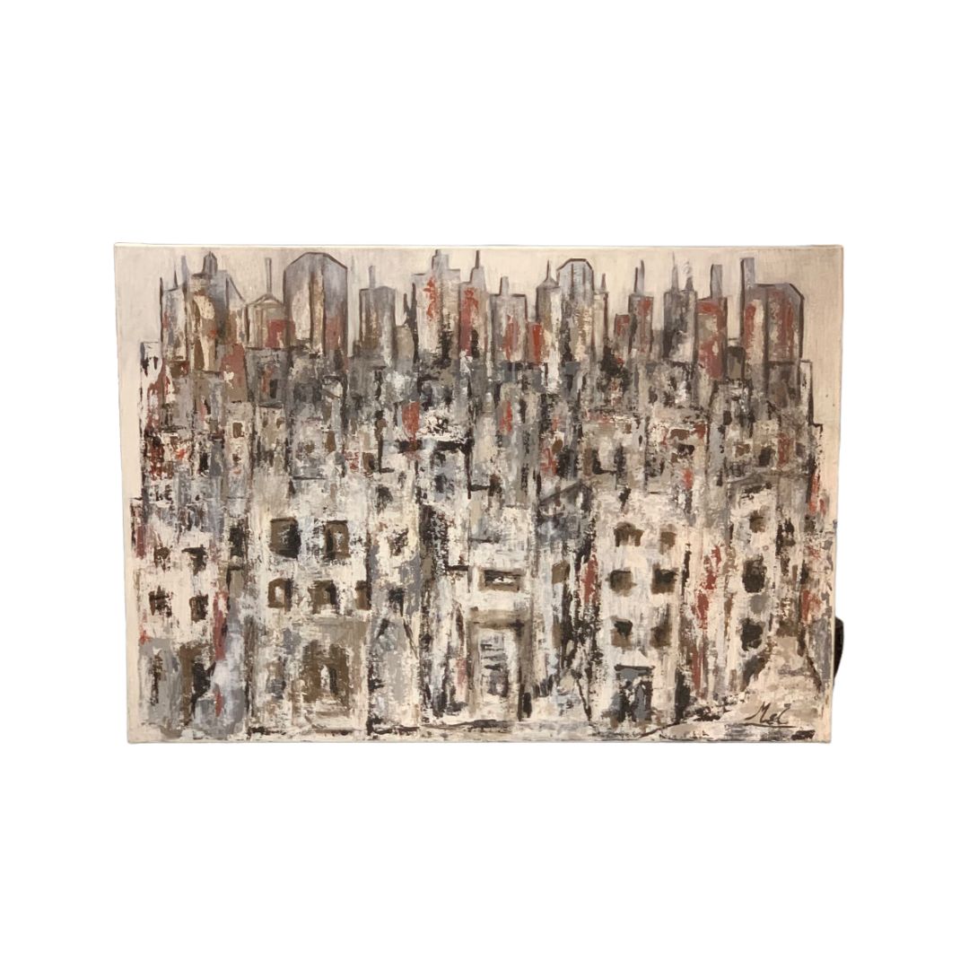 MEL  Ciudad Abstracto    Talle 100X70