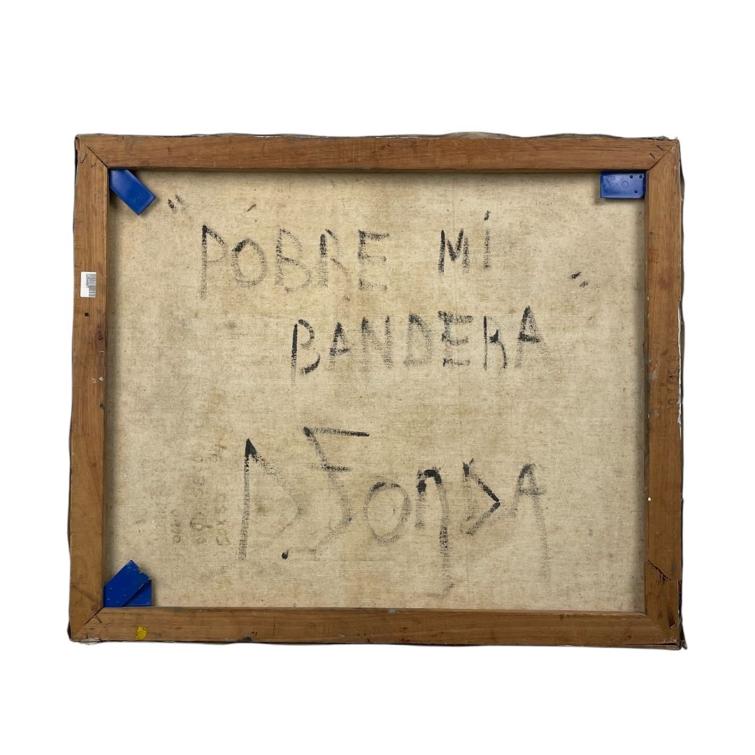 Arte Sin Vidrio DARIO FONDA Medida 60Cm X 50Cm