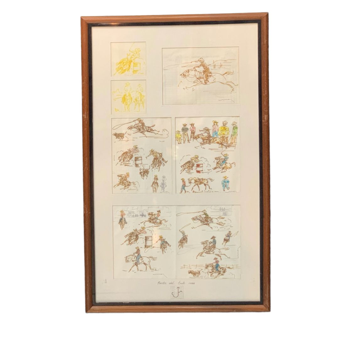 MOI  Caballos 1988- Moi    Talle 50,5X84
