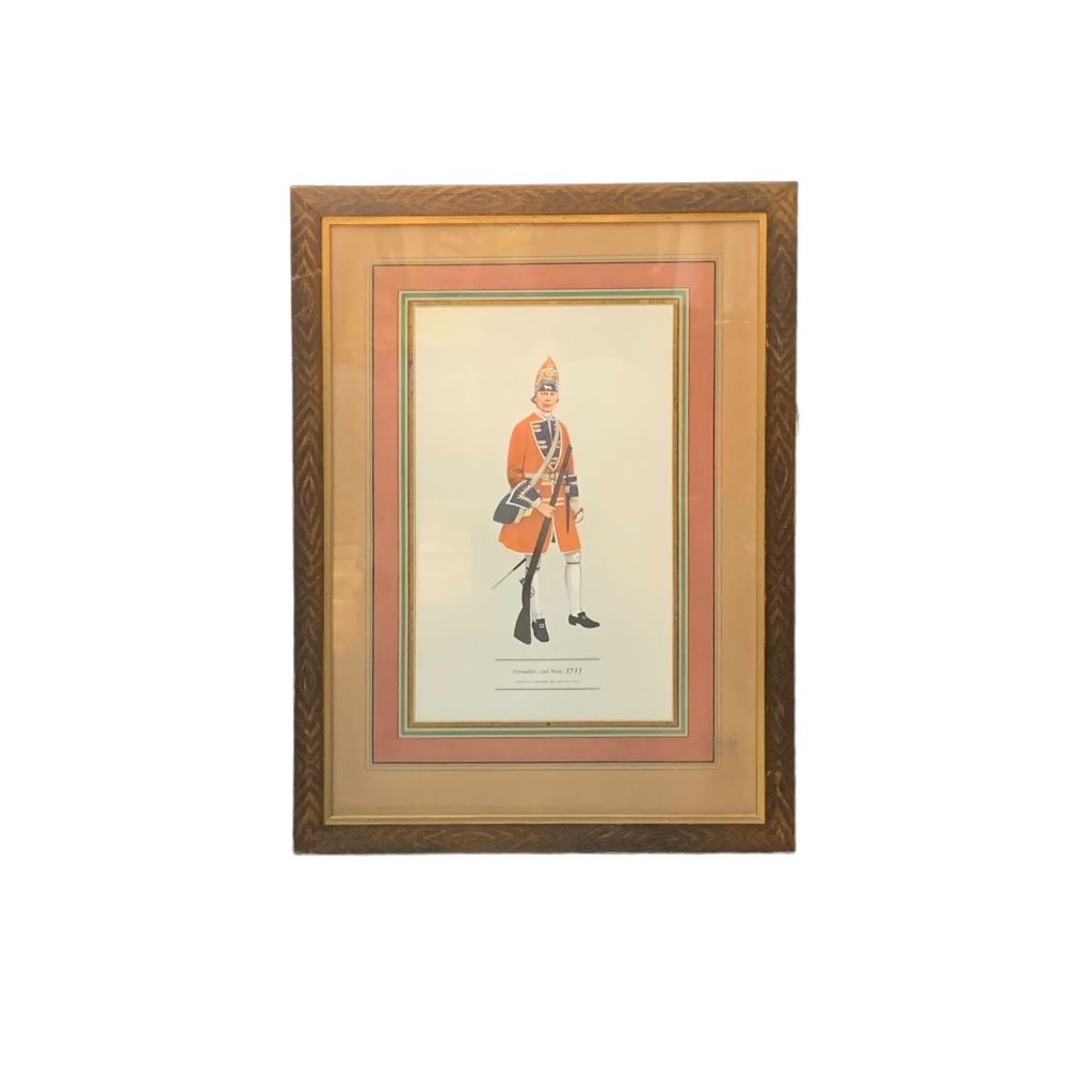 Grenadier    Marco 55cm X 40cm Obra 34cm X 21cm