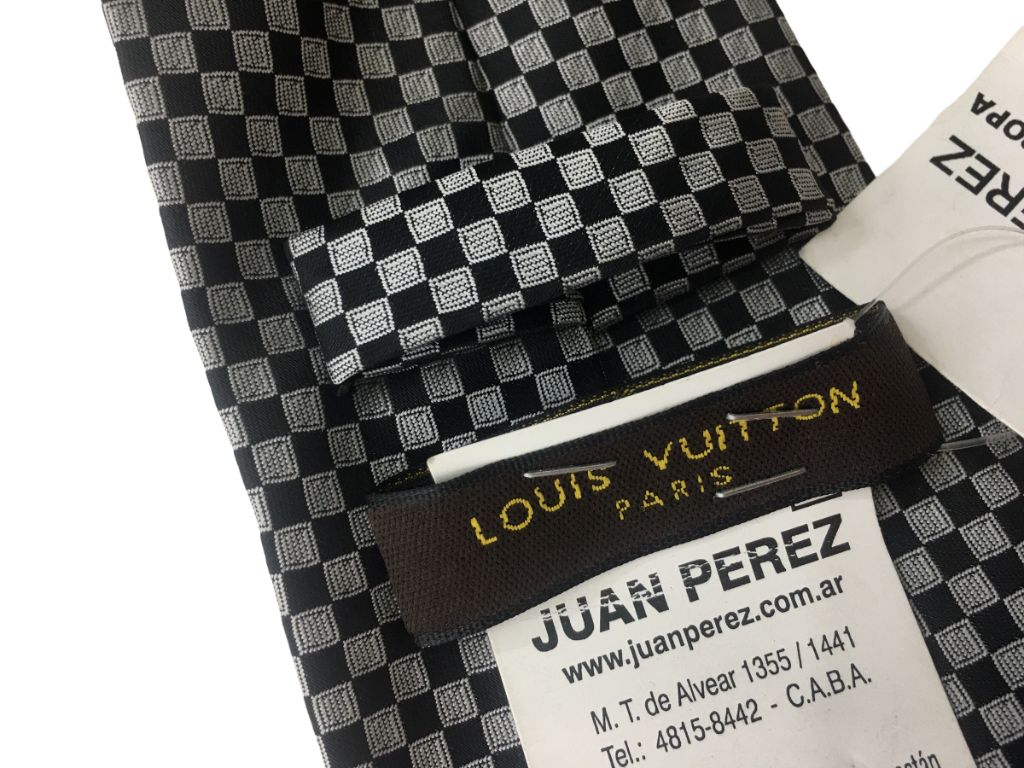 Corbata  LOUIS VUITTON Cuadrille