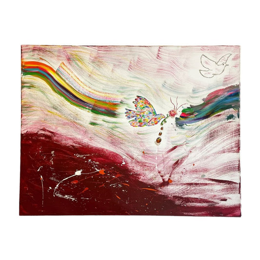 ANONIMO  Arte sin Vidrio  Figurativo  Medida 90cm X 70cm