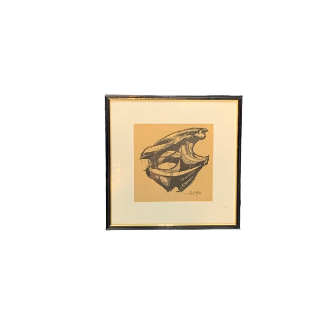H. NIETO      Medida 33cm X 33cm