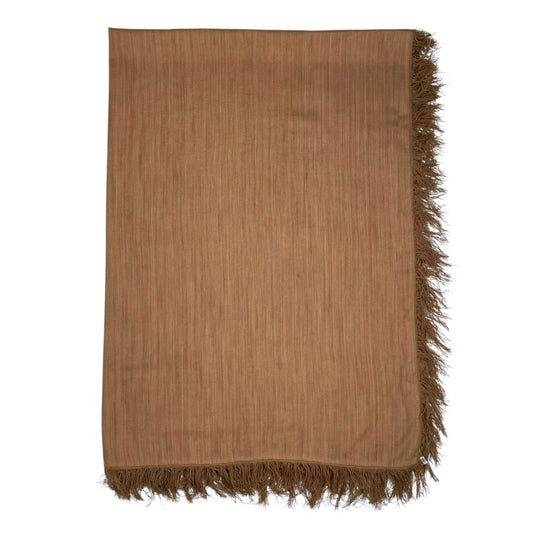SIN MARCA Manta Marron Medida 182cm X 170cm