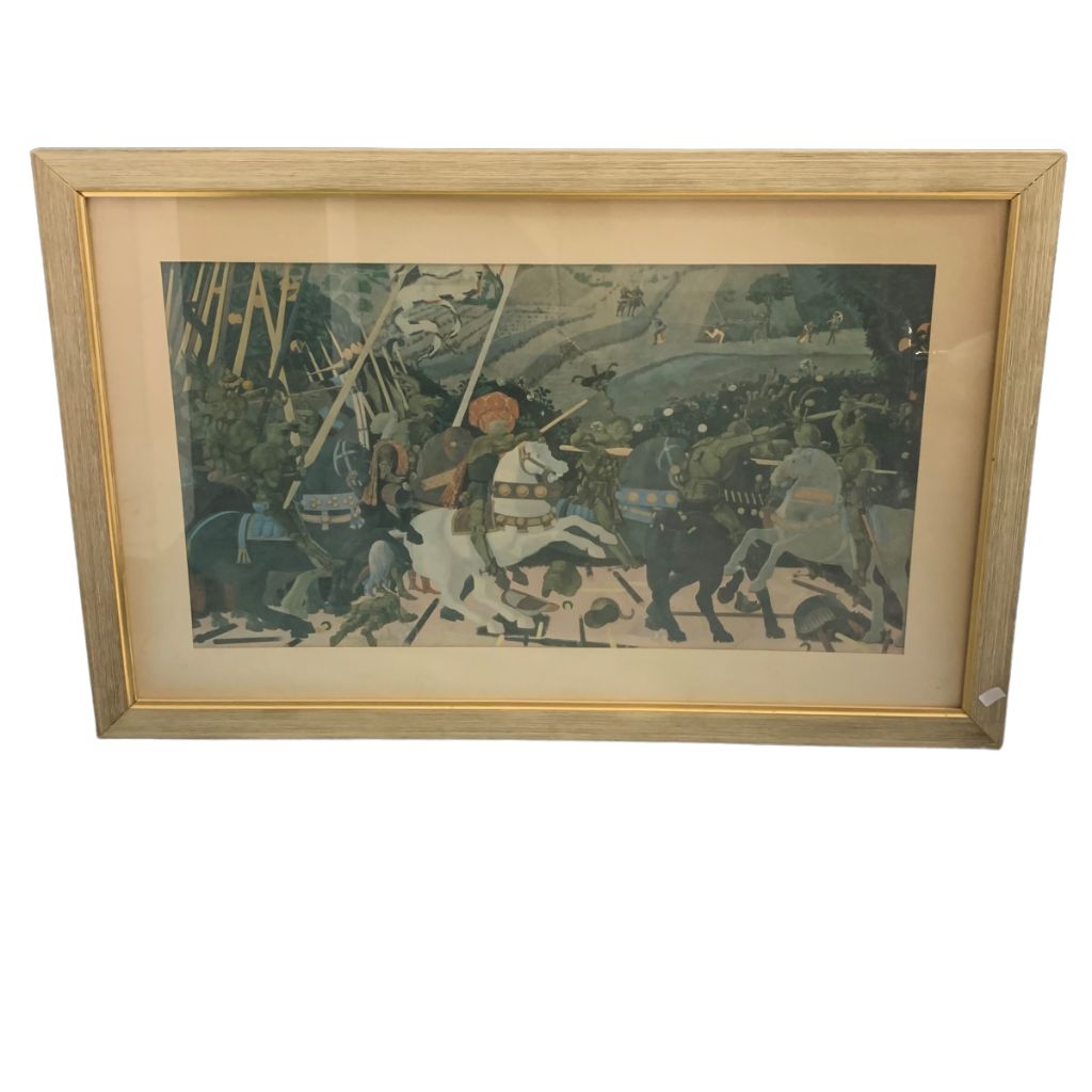 SIN MARCA  Arte Cuadro Con Vidrio    Medida 65cm X 95cm