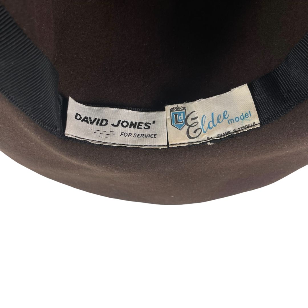 Sombrero DAVID JONES´Marron Medida 54cm