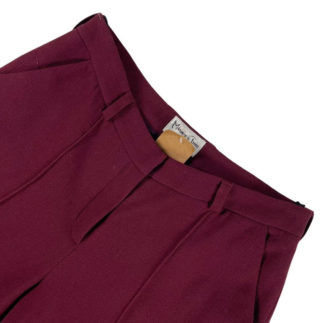 Pantalon  MENAGE A TROIS  Color Bordeaux 44