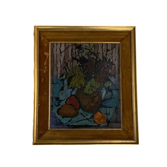 ANONIMO  Arte sin Vidrio  Estilo Naturaleza Muerta  Marco 77cm X 66cm Obra 57cm X 46cm