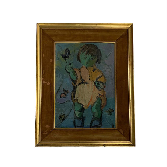ANONIMO  Arte sin Vidrio  Estilo Retrato  Marco 70cm X 49cm Obra 49cm X 34cm