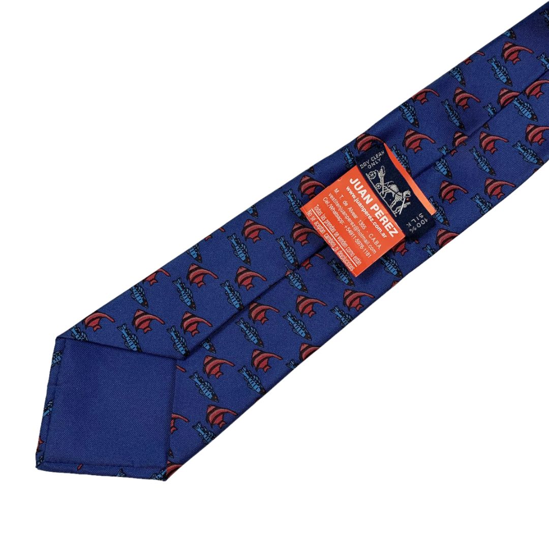 Corbata  Hermes  Varios Estampado Talle Unico