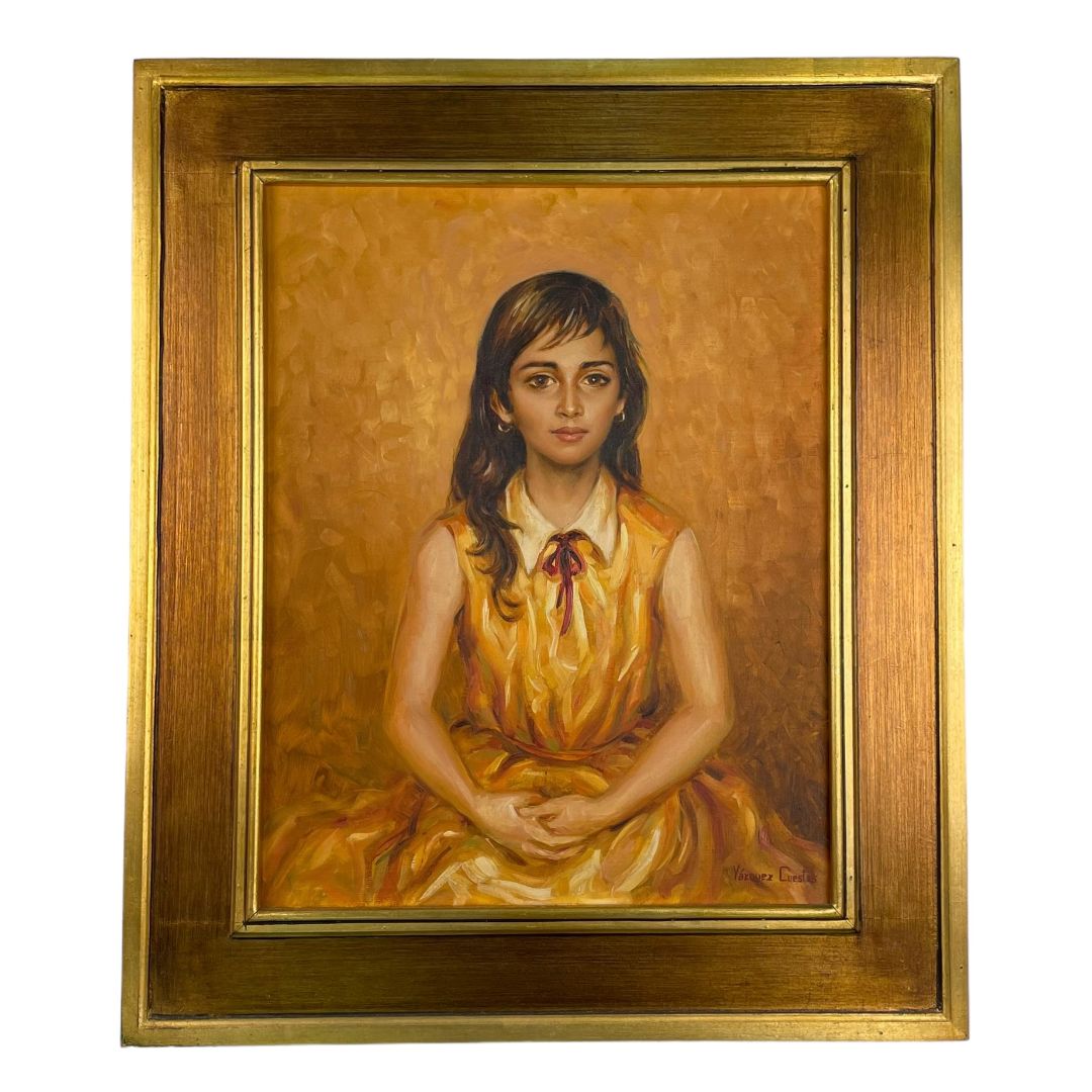 ANONIMO  Arte sin Vidrio  Estilo Figurativo  Medida 67cm X 56cm