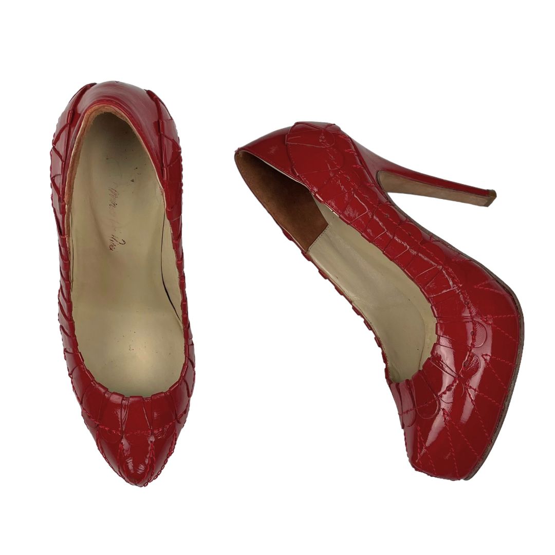 Zapatos  Saverio Di Ricci  Rojo Talle 37