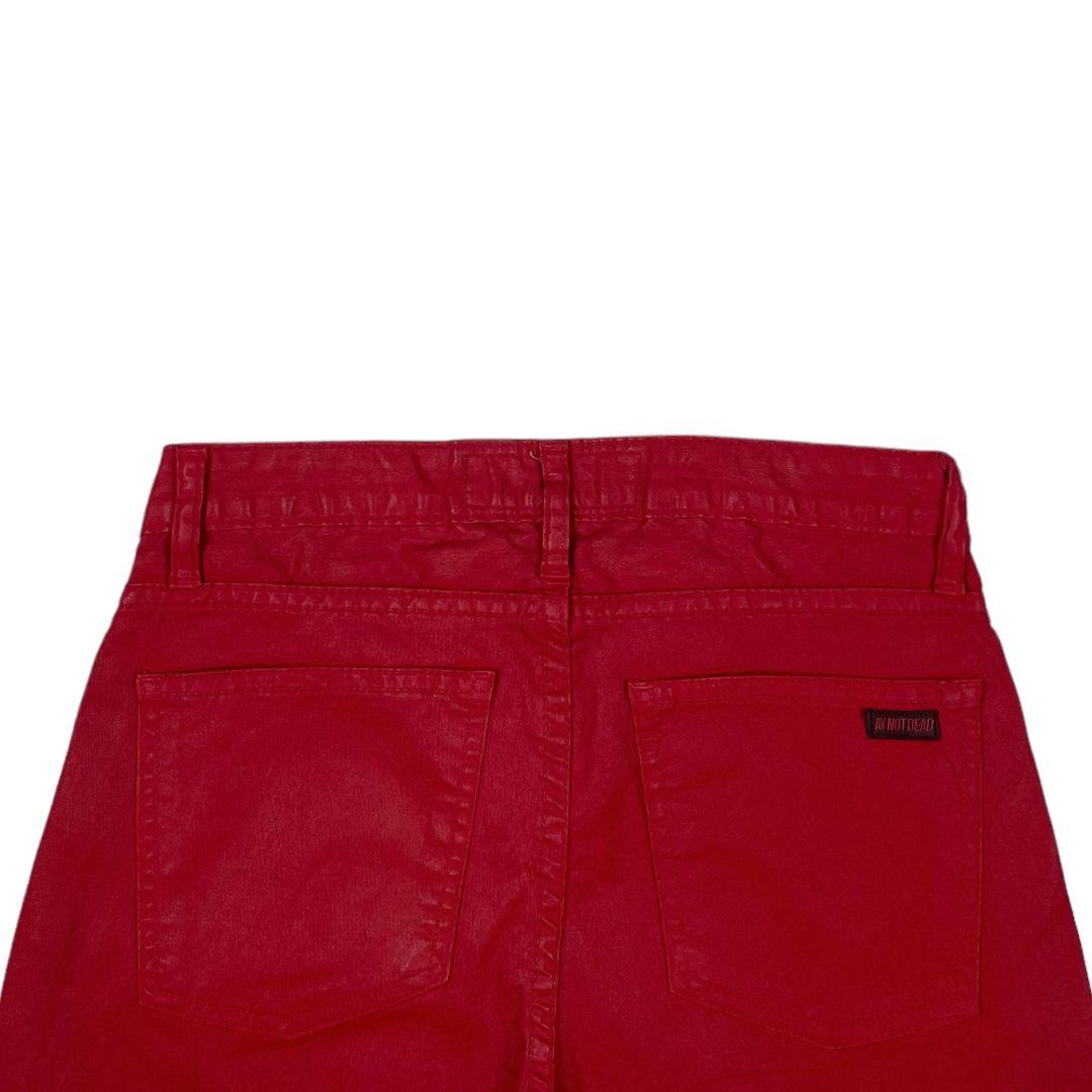 Pantalon  AY NOT DEAD  Color Rojo Talle 27
