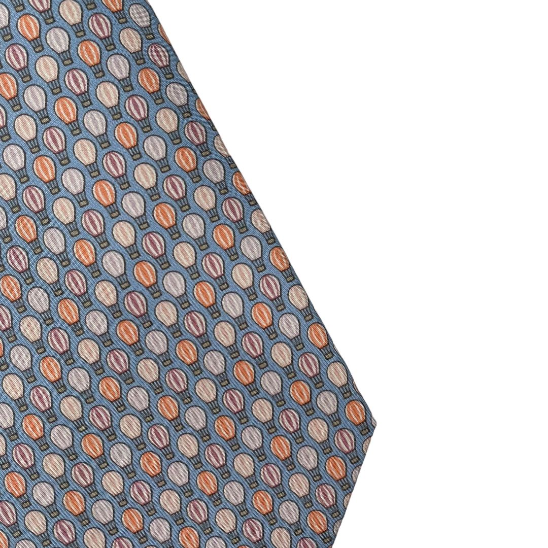Corbata  HERMES  Color Varios Estampado Talle Unico
