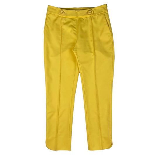 Pantalon  UTERQUE  Color Amarillo Talle M