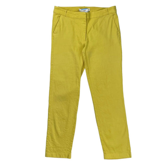 Pantalon  MNG  Color Amarillo Talle 40