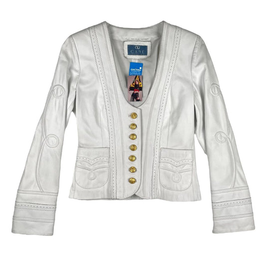 Campera  Cané  Blanco Talle 42