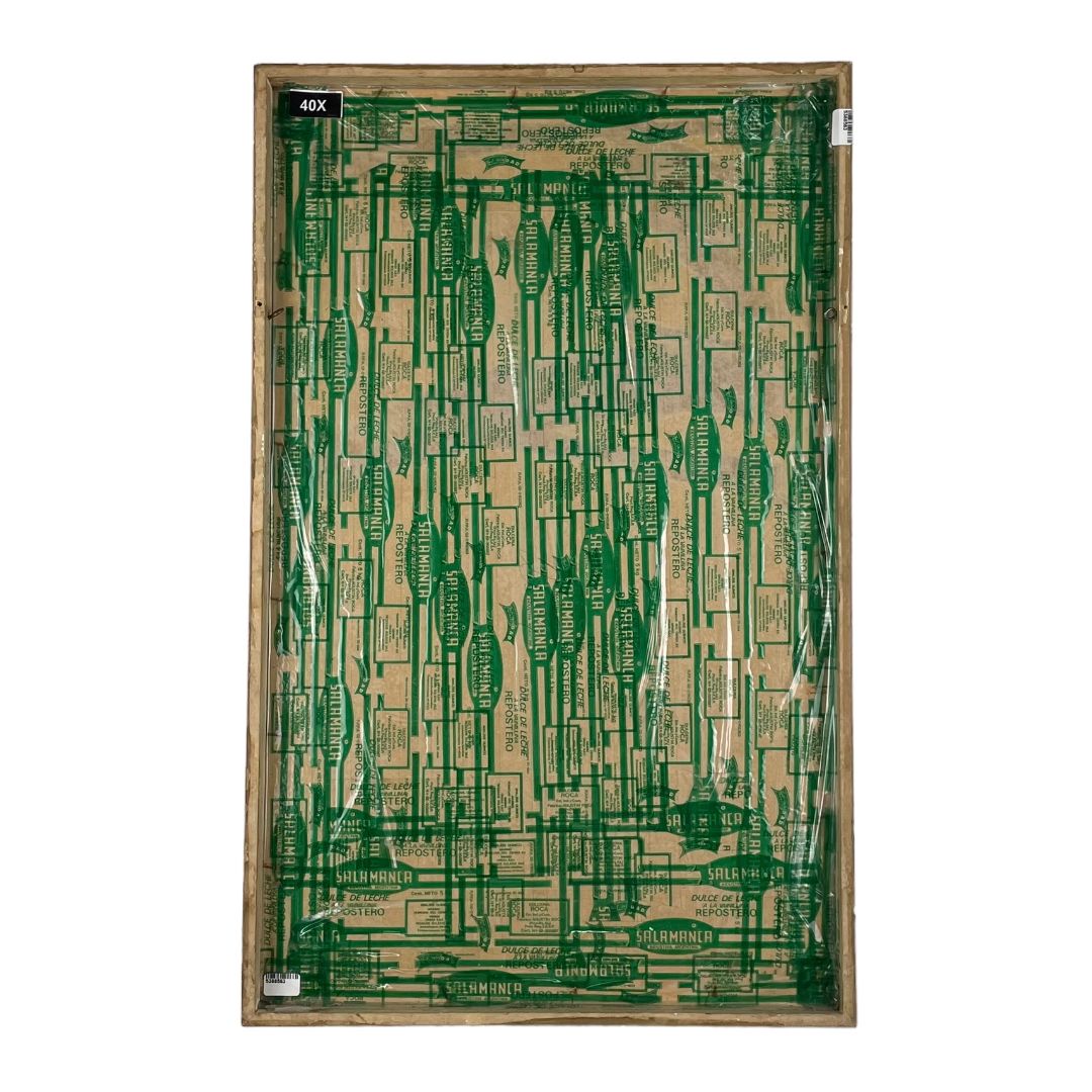 ANONIMO  Arte con Vidrio  Estilo Figurativo  Medida 66cm X 47cm