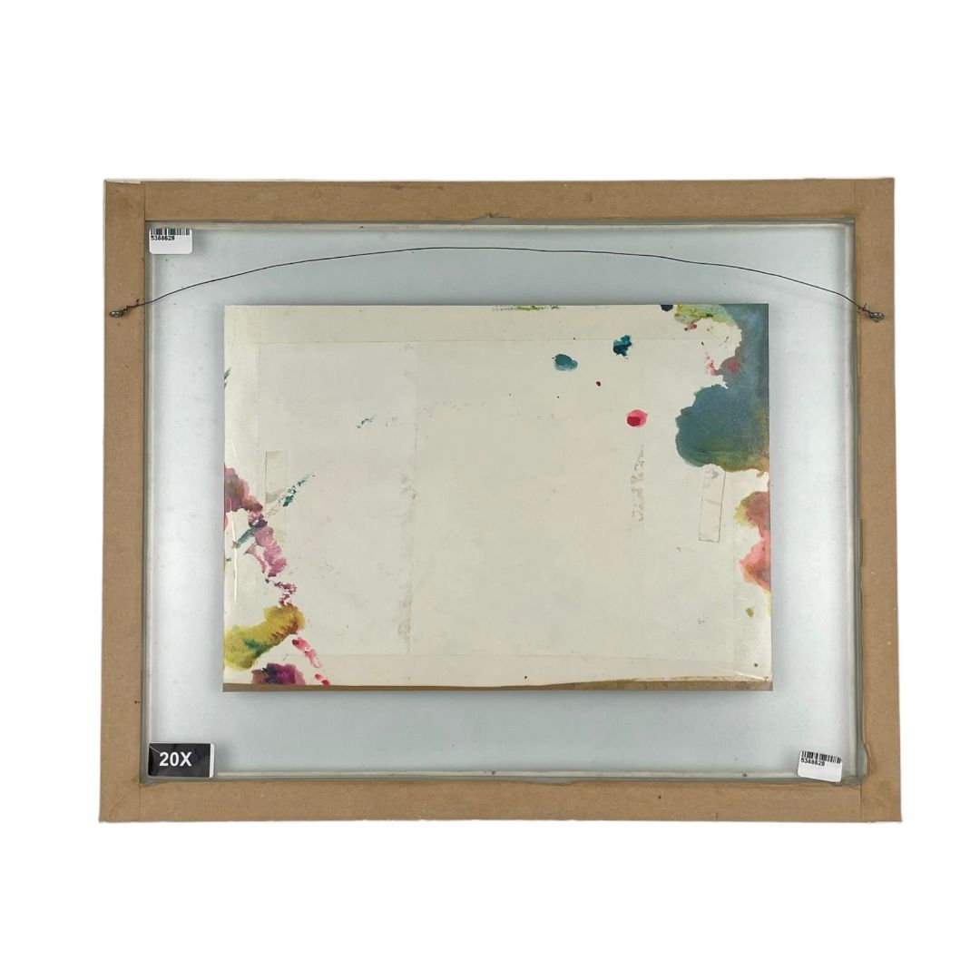 ANONIMO  Arte con Vidrio  Estilo  Abstracto  Medida 47cm X 34cm