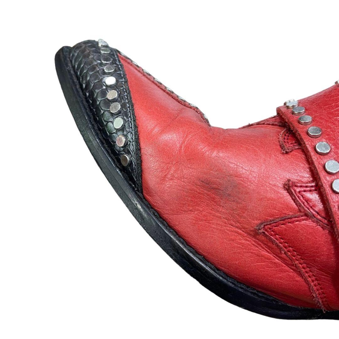 Bota Corta  ZADIG & VOLTAIRE  Rojo Talle 39