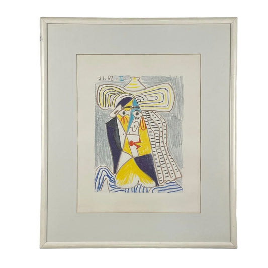 Arte con Vidrio  Picasso  Varios Abstracto Medida 67cm X 57cm