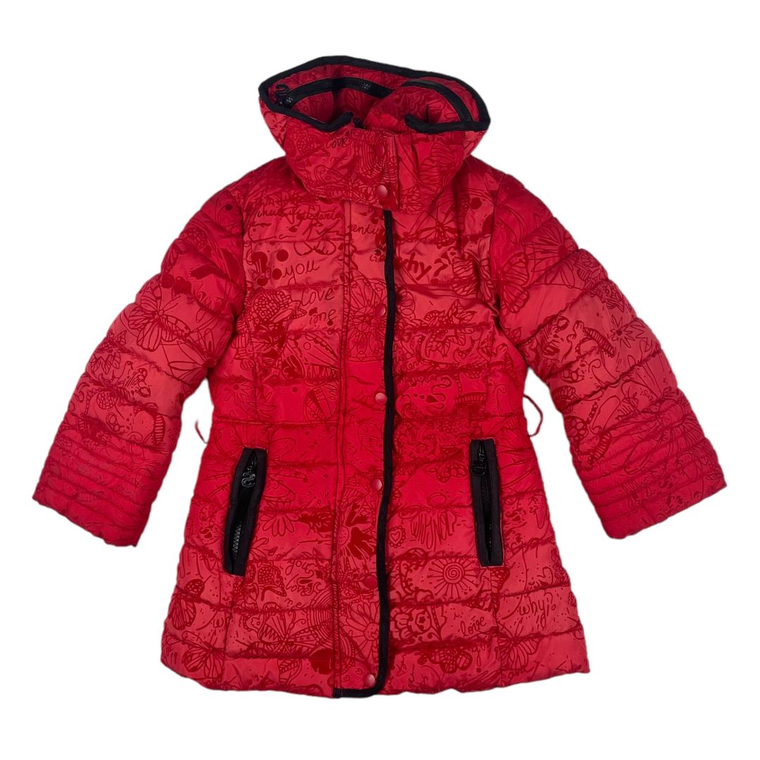 Campera  DESIGUAL  Color Rojo Talle 4