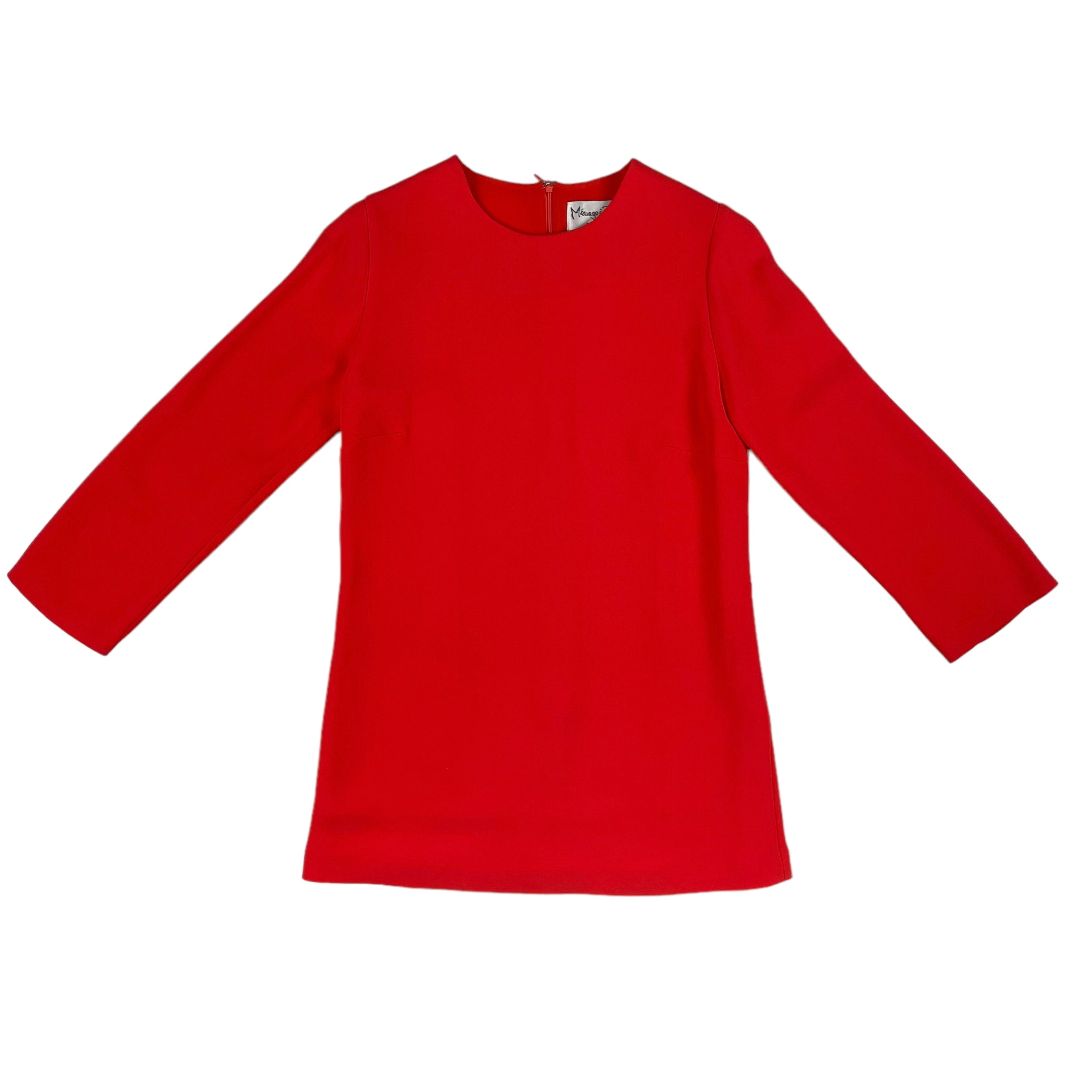 Blusa Manga Larga  MENAGE A TROIS  Color Rojo Talle 40