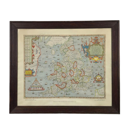 ANONIMO  Arte con Vidrio  Estilo Cartografia  Medida 65cm X 55cm