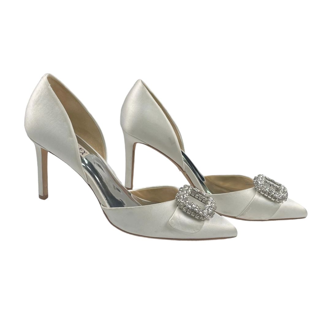 Zapato Taco Alto  BADGLEY MISCHKA  Color Blanco Talle 6