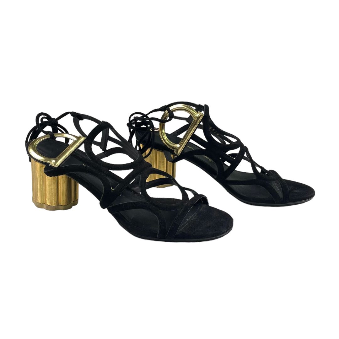 Sandalias  FERRAGAMO  Color Negro Talle 35,5