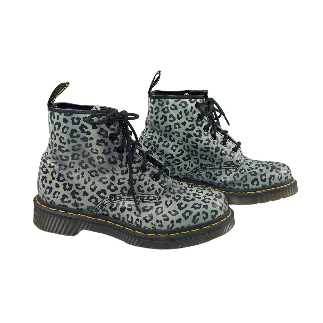 Borcegos  DR MARTENS  Color Varios  Animal Print Talle 38