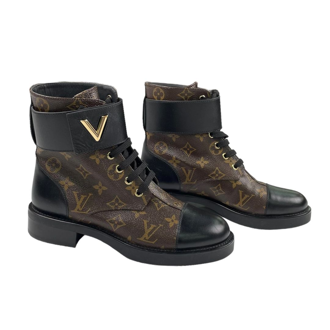 Borcegos  LOUIS VUITTON  Color Varios Monograma Talle 37,5