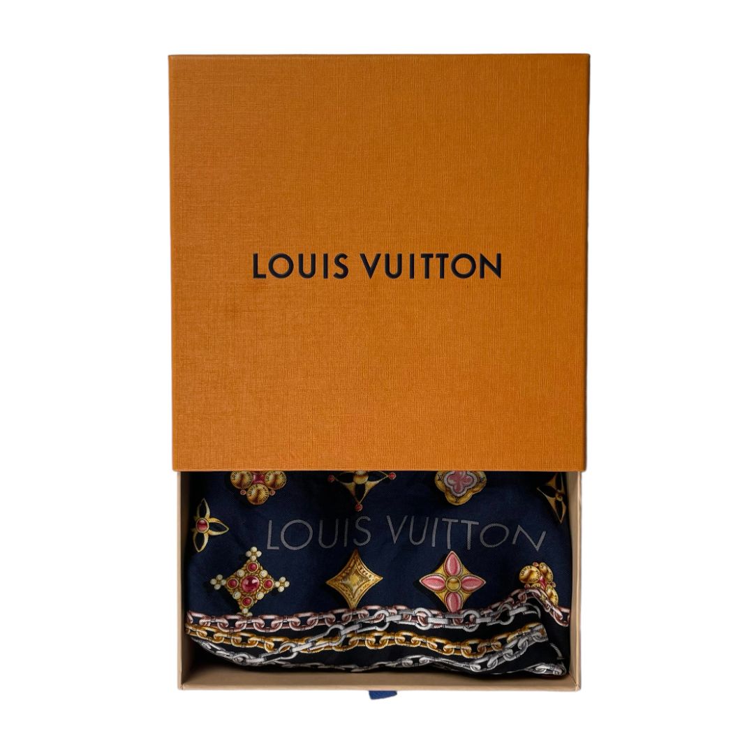 Pañuelo  LOUIS VUITTON  Color Varios Monograma Medida 63cm X 63cm