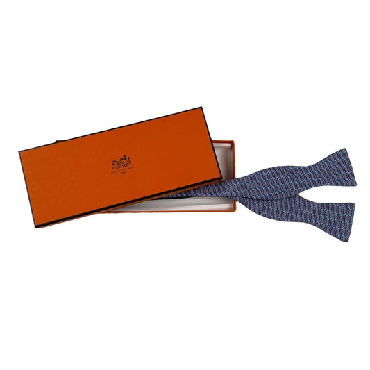 Moñito  HERMES  Color Gris Talle Unico