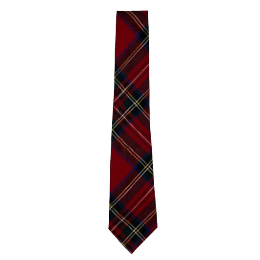 Corbata  POLO  Color Varios Escoces Rojos Talle Unico