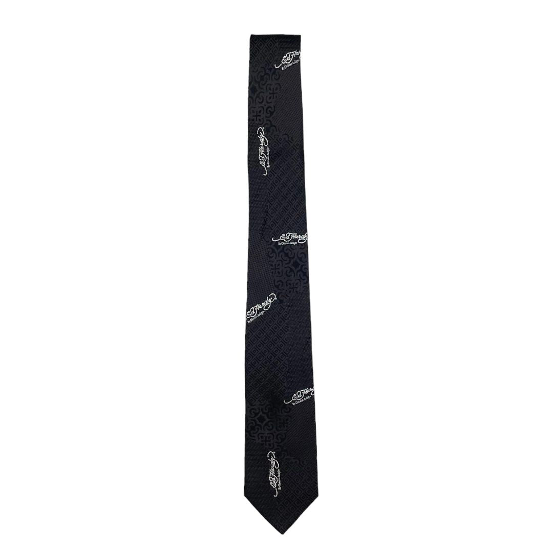 Corbata  ED HARDY  Color Negro Talle Unico