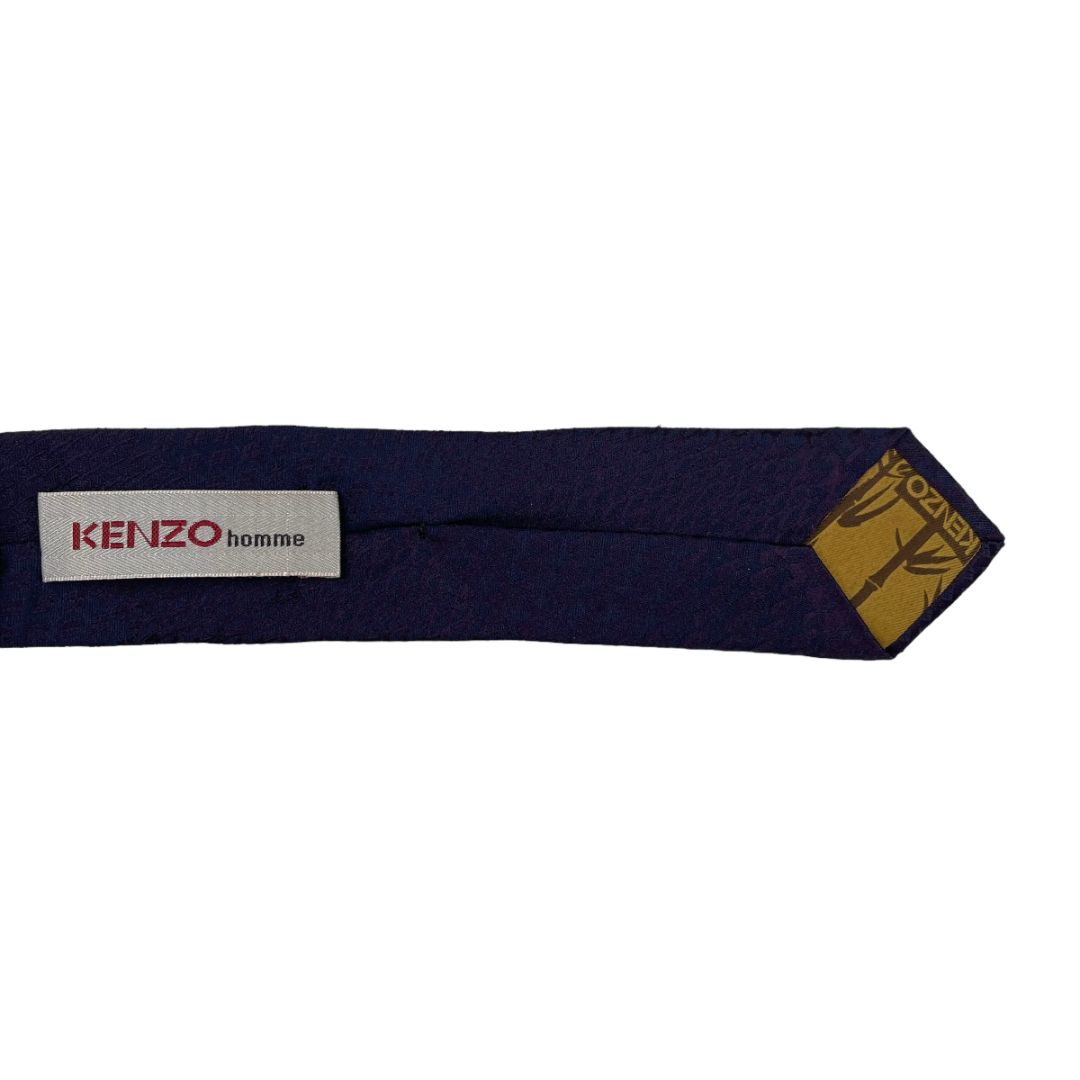 Corbata  KENZO  Color Violeta Talle Unico