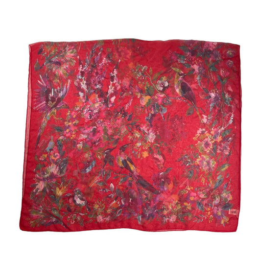 Pashmina  MAX STUDIO  Color Rojo Medida 180cm X 100cm