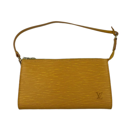 Cartera  LOUIS VUITTON  Color Amarillo Medida 21cm X 12cm