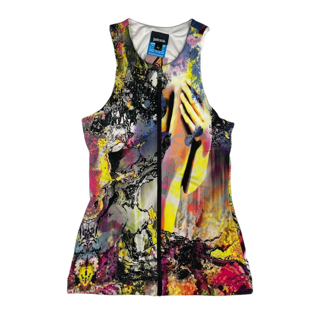 Blusa Sin Mangas  CAVALLI  Color Varios  Estampado Talle 40