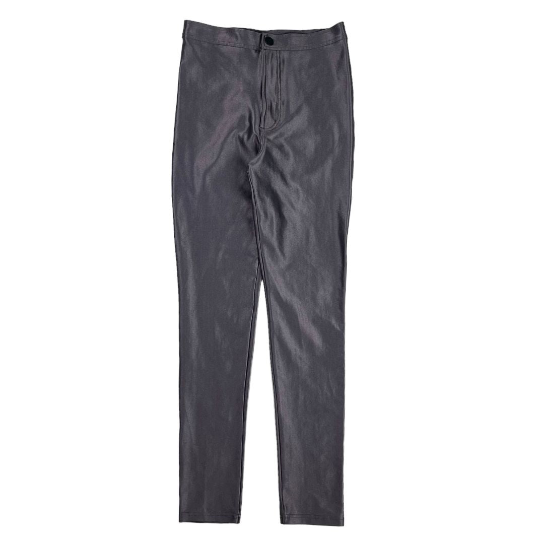 Pantalon  AMERICAN APPAREL  Color Plateado Talle S